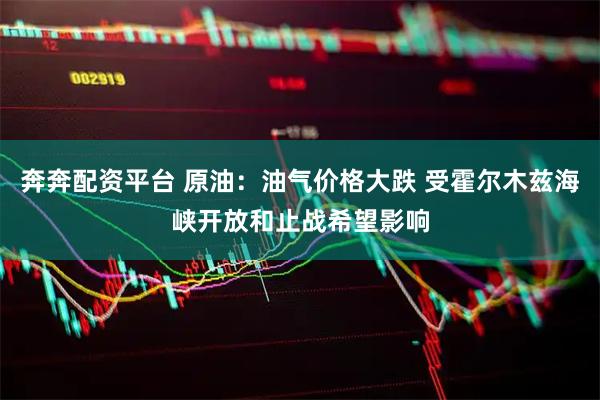 奔奔配资平台 原油：油气价格大跌 受霍尔木兹海峡开放和止战希望影响